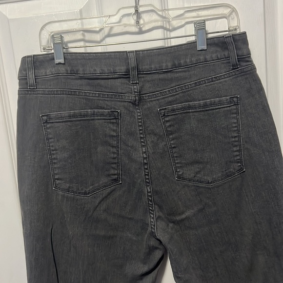 ll  bean 14r grey stretch jeans - Picture 2 of 3